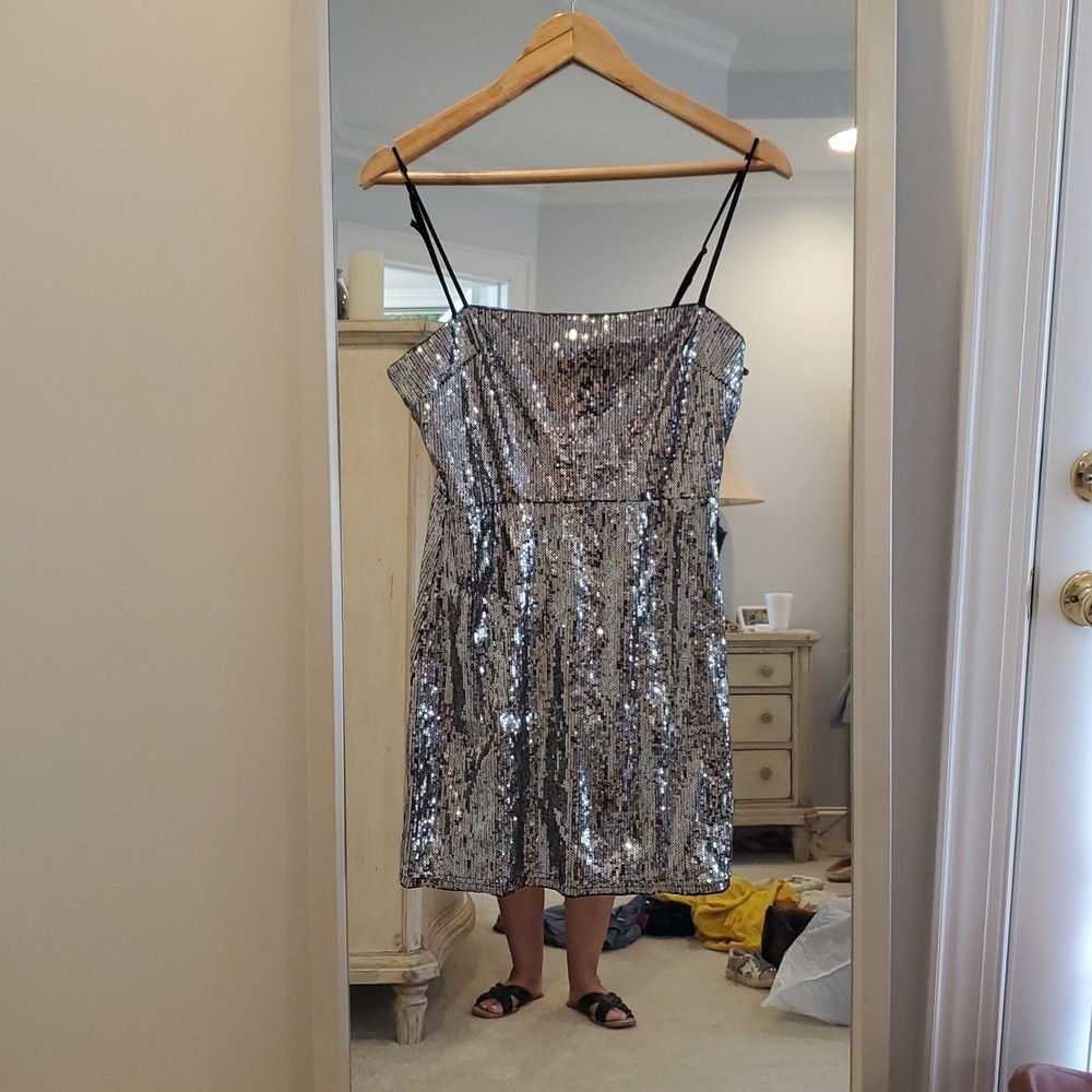 Urban Outfitters Mirrorball sequin dress